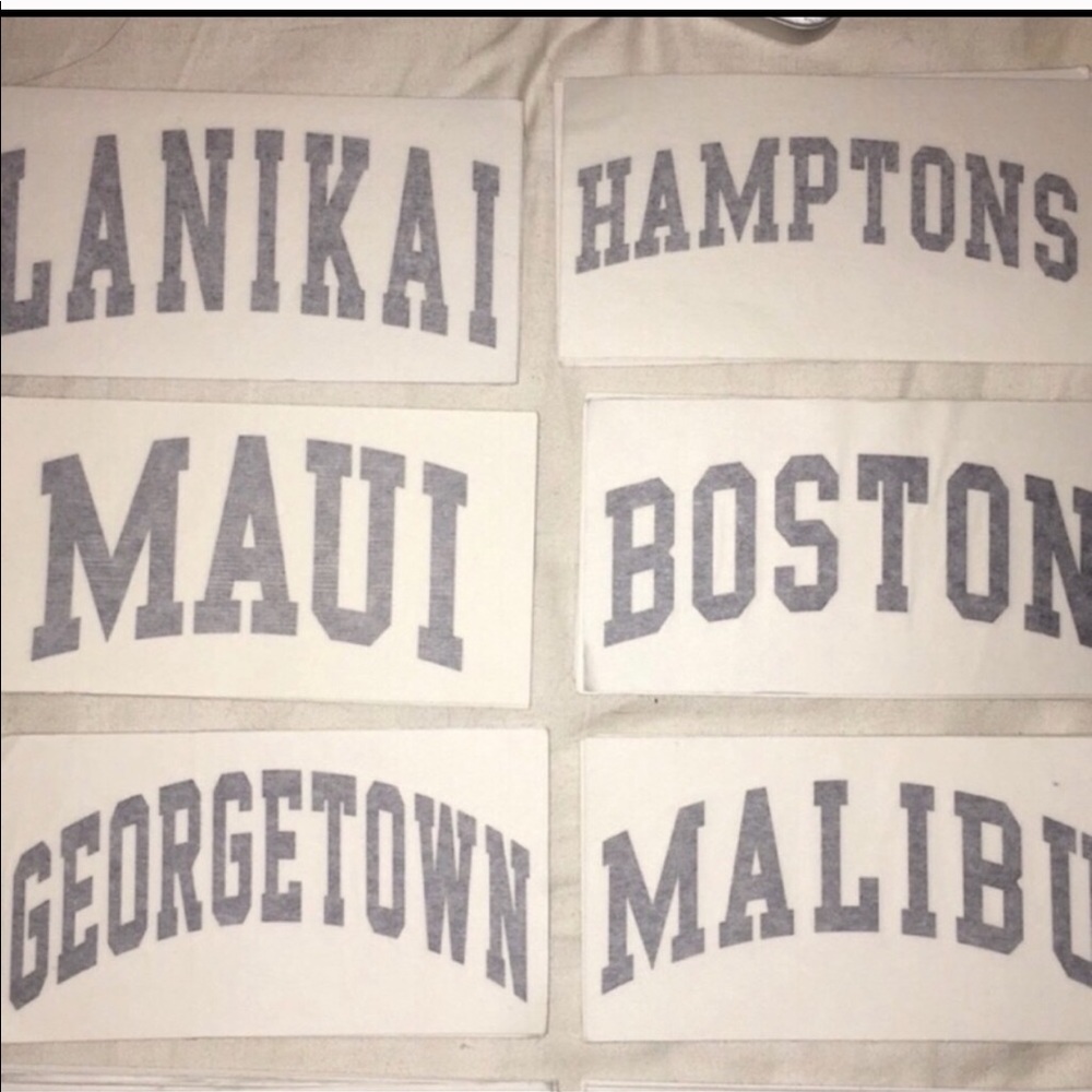 75 BRANDY MELVILLE STICKERS - Picture 5 of 7